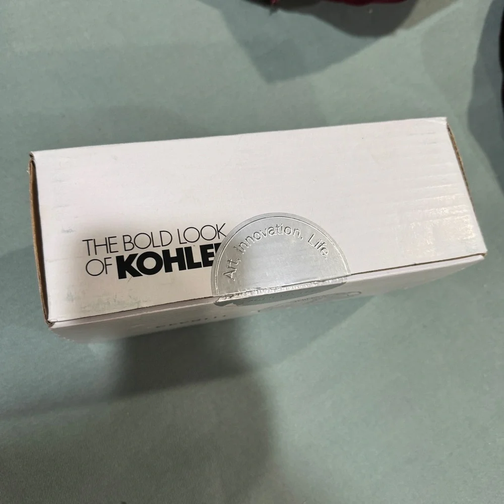 NWT Purist Vertical toilet paper holder K-14444 Polished Chrome BRAND NEW - Picture 9 of 14